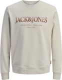 JACK&JONES JJDEVIN DAYTONA PRINT SWEAT COL ROND Homme S Moonbeam
