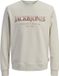 JACK&JONES JJDEVIN DAYTONA PRINT SWEAT COL ROND Homme S Moonbeam