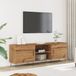 Prolenta Maison Exclusive - Meuble TV Chêne Artisan 150x30x50 cm Matériau dérivé du bois