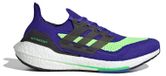 adidas Ultra Boost 21, couleur : Sonic Ink/Screaming Green, taille : EU 46