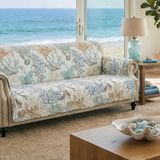 Barefoot Bungalow Meubelbeschermer Slipcover, Polyester, Jade, Sofa