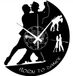 Instant Karma Clocks Tango Walzer Danseres Ballet Vinyl Wandklok