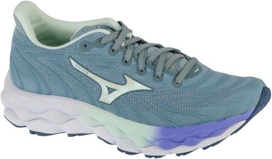 Mizuno Wave Sky 8 Dames Hardloopschoenen Blauw EU 38