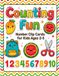 Counting Fun: Number Clip Cards for Kids Ages 2-5