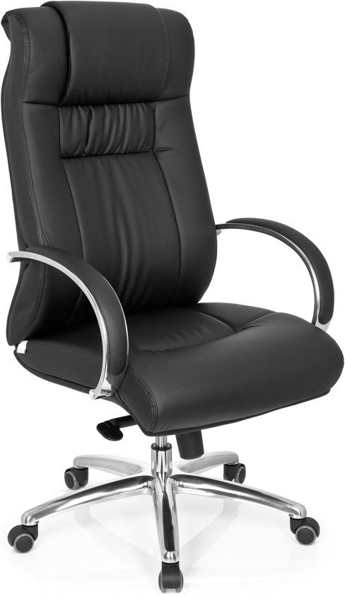 HJH OFFICE XXL FG 600 Bureaustoel Zwart Kunstleder