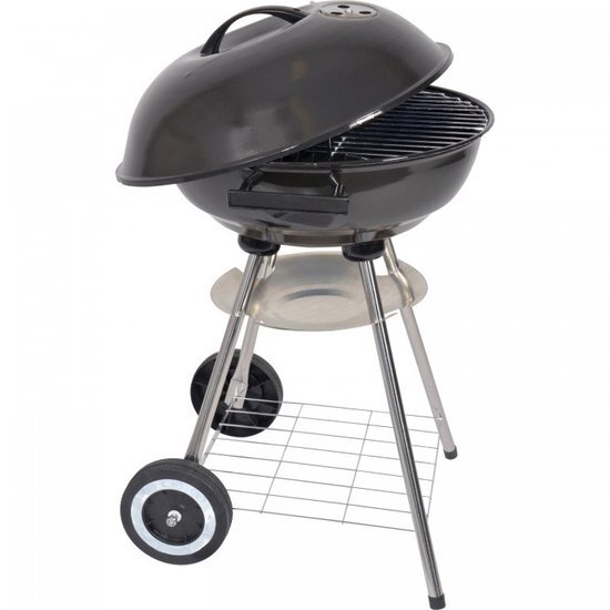 Express Kogelbarbecue Barbecue BBQ Houtskoolbarbecue 44 cm zwart