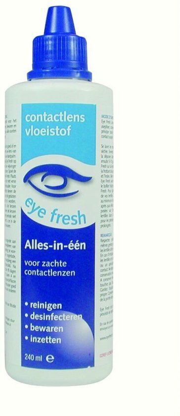Eye Fresh Lenzenvloeistof Alles-In-1 Zacht 240ml