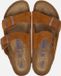 Birkenstock Arizona slippers cognac Nubuck - Heren - Maat 45