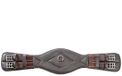 Kavalkade Korte paarden singel met zacht lederen elastiek bruin Leer/Nylon 75 cm
