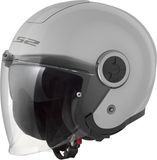 LS2 Helm Classy Solid OF620 pearl grey maat S