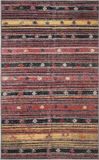 Safavieh Bright & Modern Indoor/Outdoor Geweven Vloerkleed, Montage Collectie, MTG217, in Rust & Multi, 91 X 152 cm