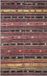 Safavieh Bright & Modern Indoor/Outdoor Geweven Vloerkleed, Montage Collectie, MTG217, in Rust & Multi, 91 X 152 cm