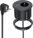 Prise encastrable avec USB - Prise de table avec USB C PD20W - Bloc multiprise encastrable - Prise de bureau pour trou de table de 80 mm