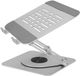 ICY BOX IB-NH300-R Laptopstandaard Draaibaar, In hoogte verstelbaar, Kantelbaar