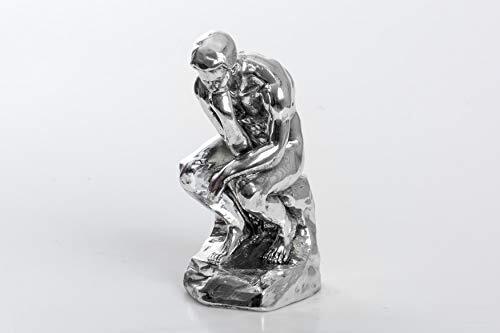 DRW figuur, verzilverd, kunsthars, 13 x 10 x 23 cm