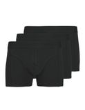 JACK&JONES ADDITIONALS JACORDINARY TRUNKS 3 PACK NOOS Heren Onderbroek - Black Black - Black