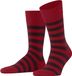 FALKE Sensitive Mapped Line sokken voor heren, katoen, rood, maat 47-50