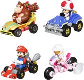 Hot Wheels Nintendo Illumination's The Super Mario Bros. Movie 4-Pack