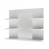 Vicco Wilbur Badkamerspiegelkast – 58.8 x 50 cm met planken Wit
