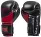 Metal Boxe Bokshandschoenen Omega 8 oz Zwart/Burgundy Leer Unisex