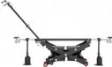Chariot élévateur portable pneumatique, capacité 3 tonnes, hauteur maximale 550 mm