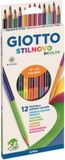 Giotto Stilnovo Bicolor Kleurpotloden - 12 Stuks