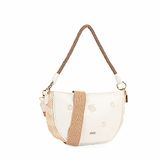 SKPAT - SKPAT 314280 schoudertas voor dames met extra schouderriem, Wit.