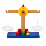 BOECKIE Montessori Weegschaal Balansweegschaal - Houten Educatief Speelgoed