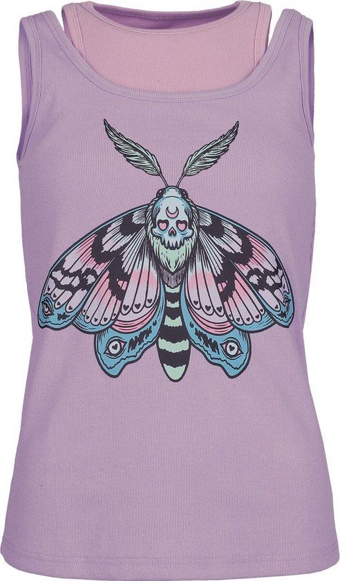 Full Volume by EMP EMP Full Volume lila top met print - Dames - XXL