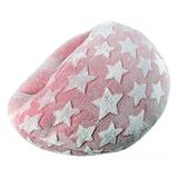 BigBuy Wellness S1123287 voetenwarmer 119642 sterren, uniseks, jeugd, roze, eenheidsmaat