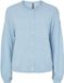 PIECES PCNAOMI LS O-NECK KNIT CARDIGAN NOOS BC - Cardigan - Cashmere Blue - XL