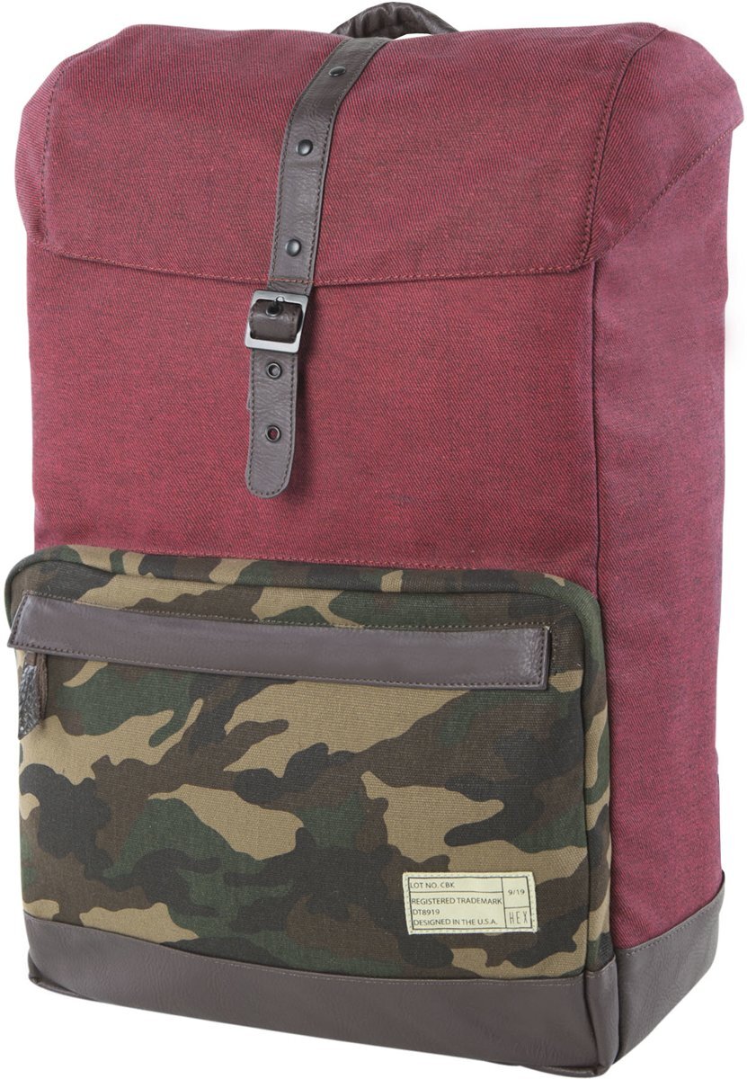 Hex Coast Rugzak Red Camouflage Never out of Stock