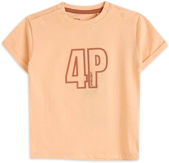 4PRESIDENT T-shirt jongens - Peach quartz - Maat 104