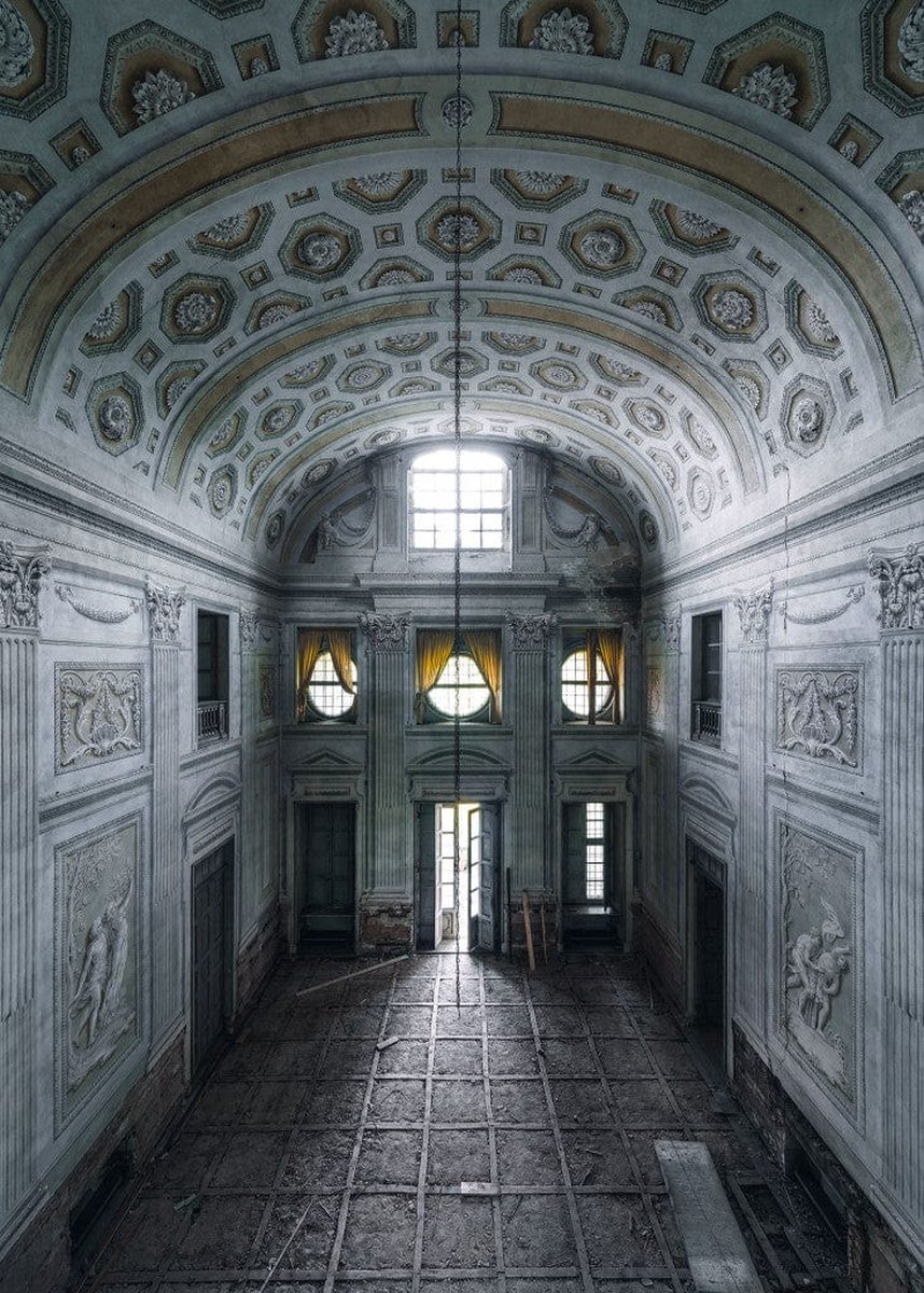 KOMAR Il Palazzo Vlies Fotobehang 200x280cm 4-Banen