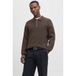 JACK & JONES PREMIUM katoenen relaxed fit gebreide trui - delicioso