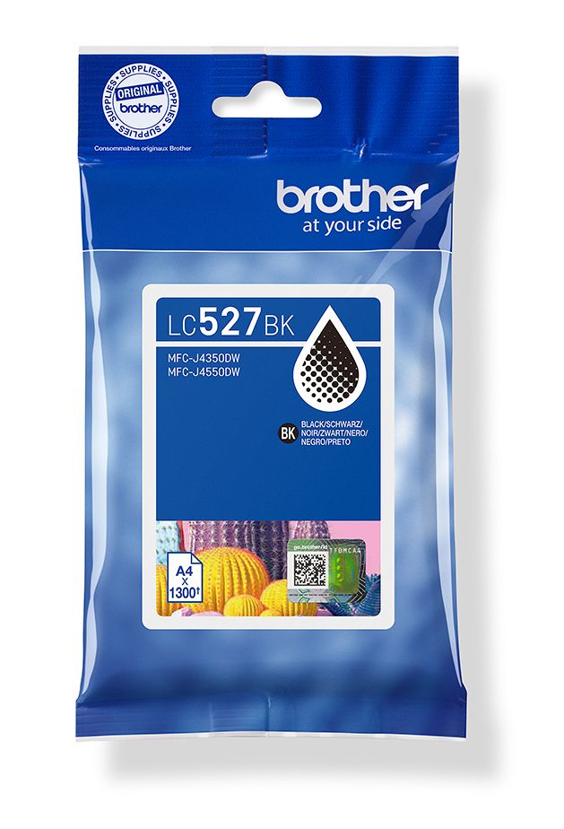 Brother LC527BK Zwart Inktcartridge - Origineel - 1 stuk
