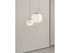 Le maitre des lampes Luceplan Lita Suspension Ø14 Brass