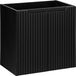 NOVA Meuble sous lavabo, 57x60x39 cm, noir, modèle D2, 82-60-2D