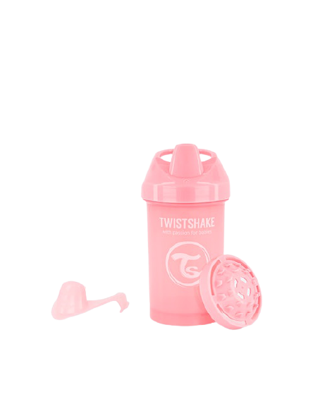 Twistshake Crawler cup roze