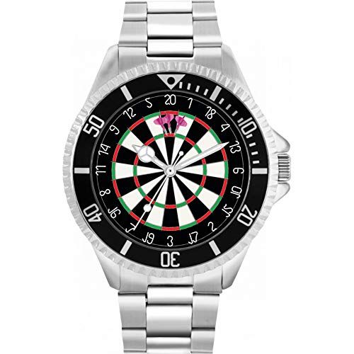Toff London Roze Dartboard 180 horloge