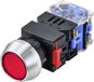 TRU COMPONENTS TC-9428108 LAS0-L-11/R/12V Druktoets 250 V 5 A Moment Rood IP40