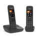 Gigaset C575A Duo Analoge-/DECT-telefoon met Nummerherkenning - Zwart