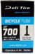 Deli Tire Binnenband 28 inch DV17 37/42-622 45mm Zwart