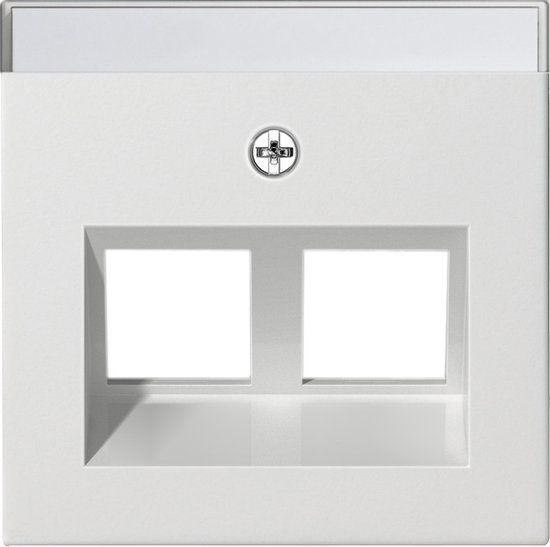 Gira System 55 Centraalplaat - 264003 - Wit