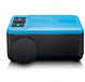Lenco LPJ-500 - Draagbare Full HD 1080p Projector met Bluetooth - Zwart/Blauw