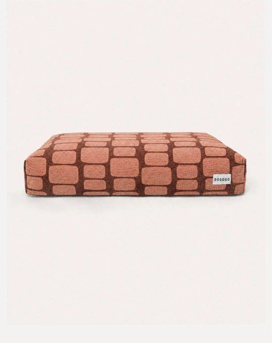DOGGUO Orthopedisch Hondenkussen XL 125x75 cm Brown Peach
