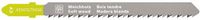 Fein 63503179010 Decoupeerzaagblad voor hout CV 75 T2.5 SW SC 5 stuk(s)