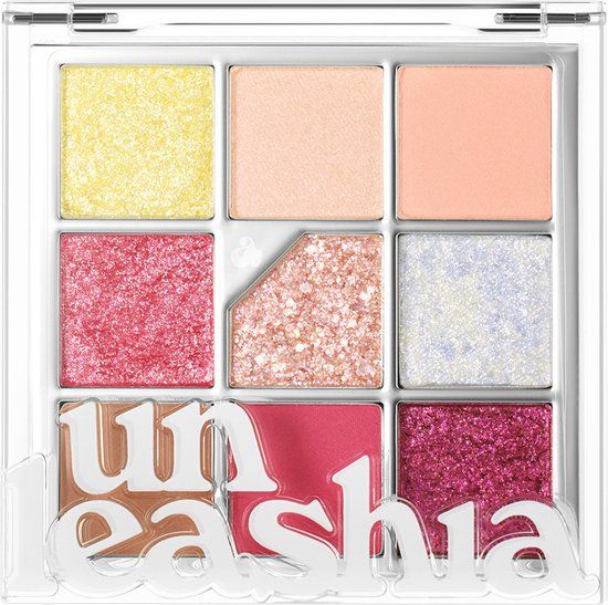Unleashia Glitterpedia Eye Palette N°7 All of Peach Ade 6.2 g
