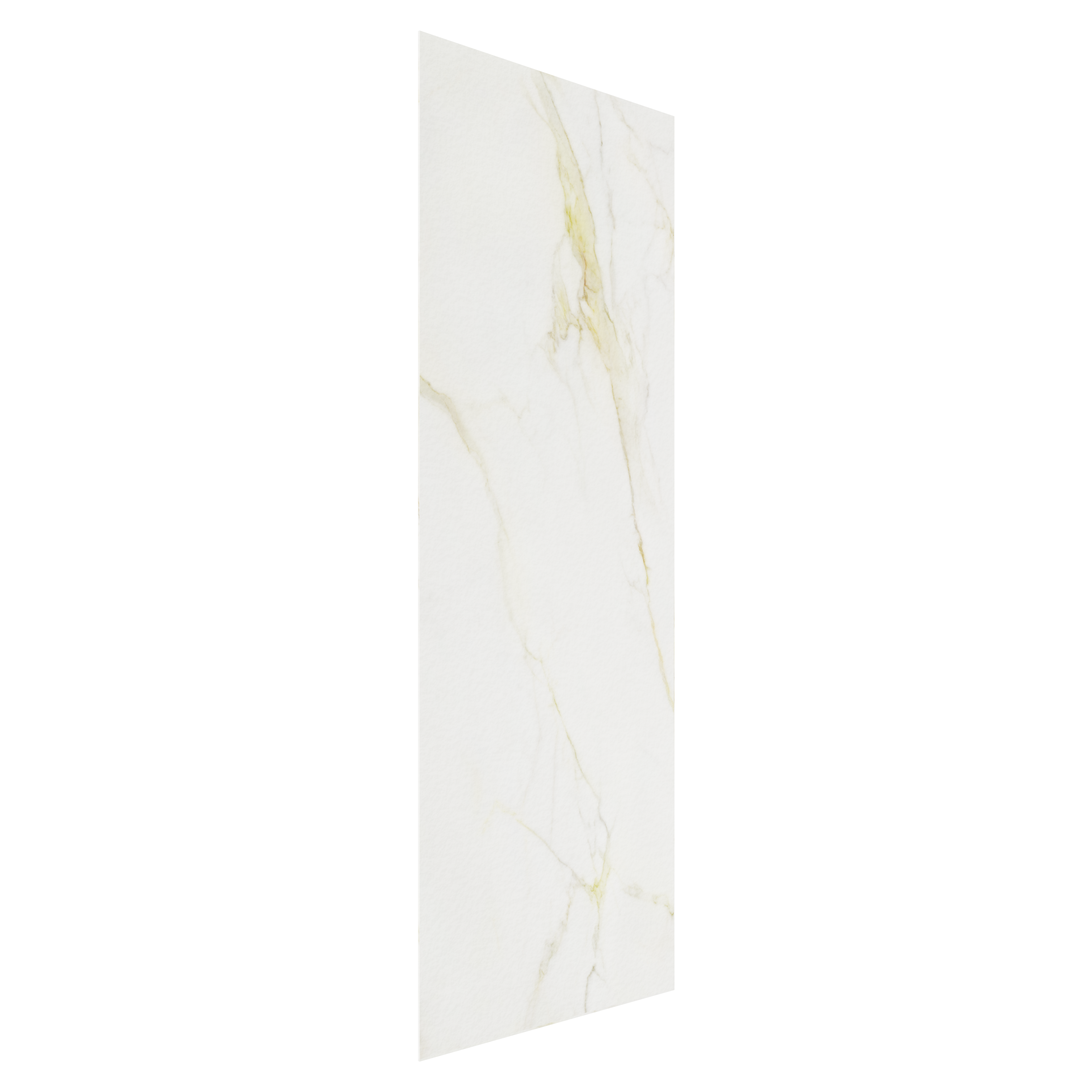 Balmani Impress douchewandpaneel 90 x 240 cm composiet witte marmer look