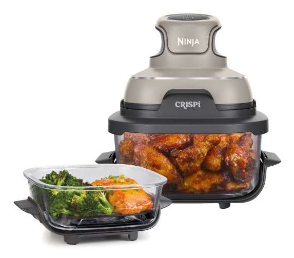 Ninja CRISPi 4-in-1 Compact Glass Air Fryer - FN101EUST